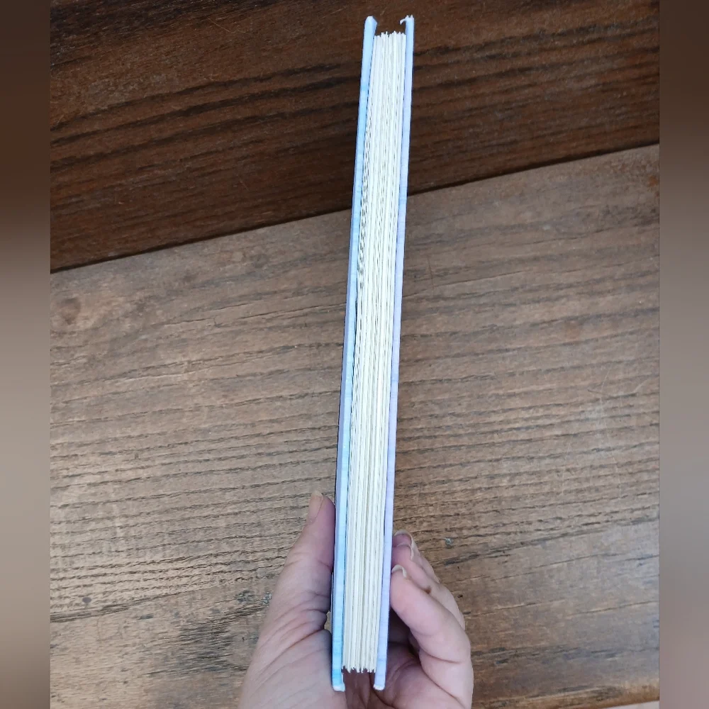 Jansen Designs Hand Crafted Purple Blue Brushed Journal Demask Spine 150 Pages